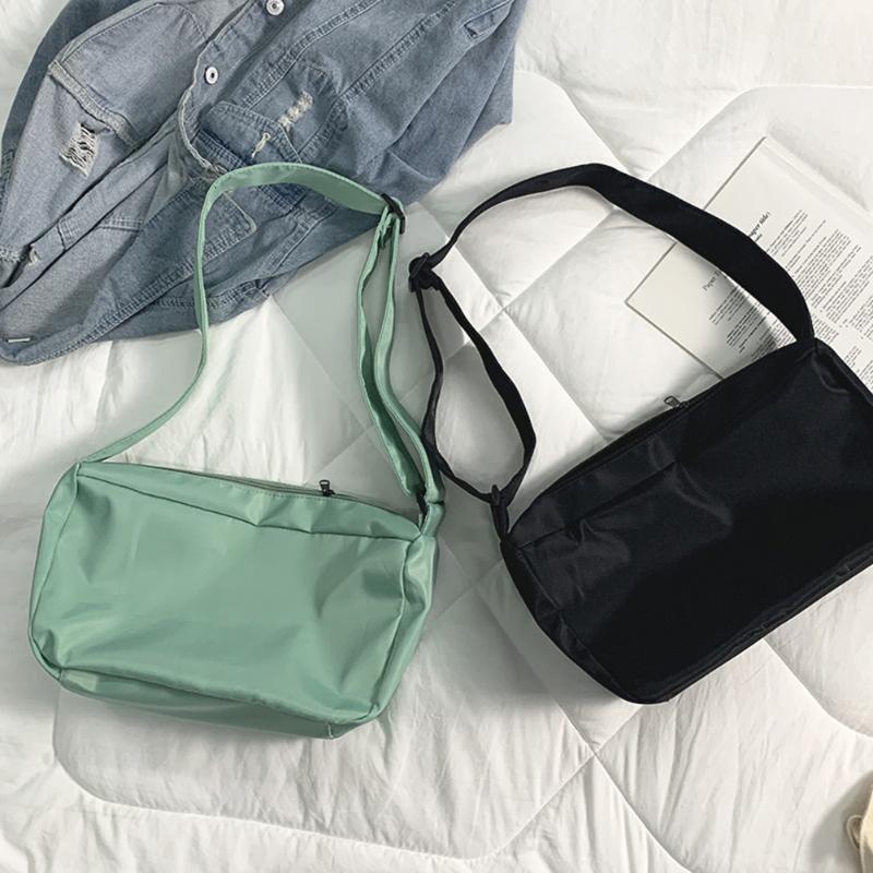 Evening Bags Simple Street Canvas Shoulder Bag Pure Color Female Hip Hop Vintage Handbag, Black
Evening Bags Simple Street Canvas Shoulder Bag Pure Color Female Hip Hop Vintage Handbag, Black