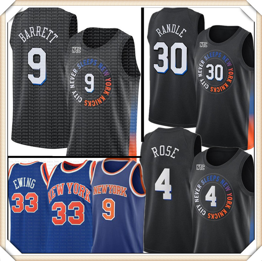 RJ 9 Barrett Jersey Derrick 4 Rose Julius 30 Randle Allonzo 14 Trier Mesh Patrick 33 Ewing Basketball Jerseys
RJ 9 Barrett Jersey Derrick 4 Rose Julius 30 Randle Allonzo 14 Trier Mesh Patrick 33 Ewing Basketball Jerseys