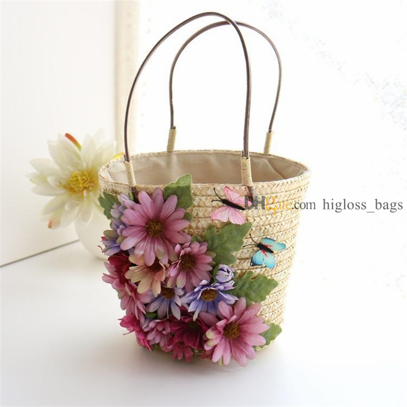Handmade Flower Straw Bag Women Shoulder Bags Travel Handbag Knitting Tote for Beach Picnic Holiday Vacation Grass Weave Large Capacity Pack Designer Boutique
Handmade Flower Straw Bag Women Shoulder Bags Travel Handbag Knitting Tote for Beach Picnic Holiday Vacation Grass Weave Large Capacity Pack Designer Boutique