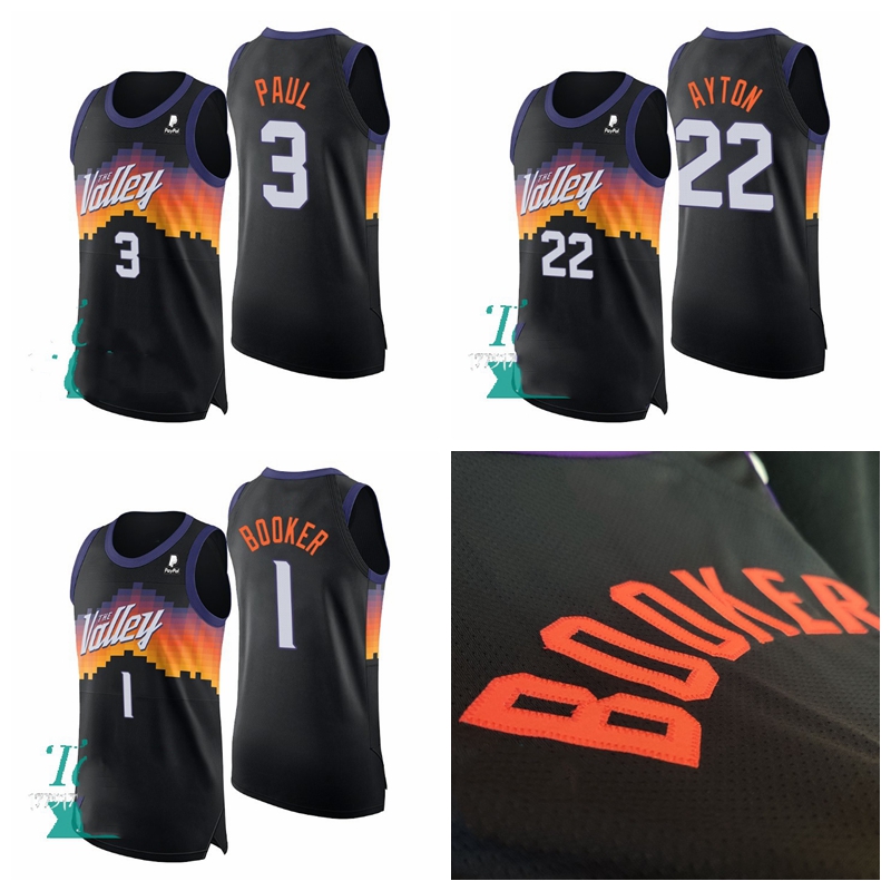 PhoenixSunsBasketball Jersey Devin 1 Booker 22 Ayton Chris 3 Paul 25 Bridges 99 Crowder Player Jerseys, Black;red
PhoenixSunsBasketball Jersey Devin 1 Booker 22 Ayton Chris 3 Paul 25 Bridges 99 Crowder Player Jerseys, Black;red