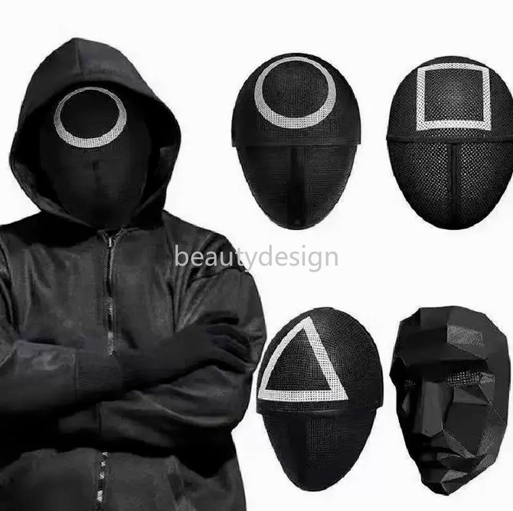 DHL 2021 new toy squid game mask BOSS round square triangle masks wholesale FY7788 DD
DHL 2021 new toy squid game mask BOSS round square triangle masks wholesale FY7788 DD
