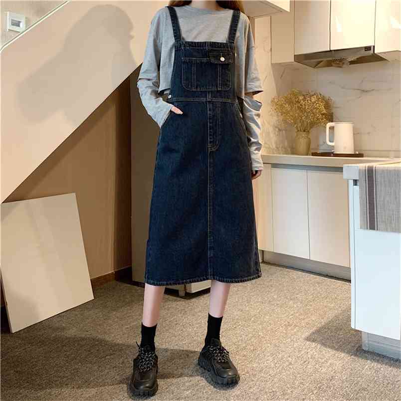 Dark Blue Denim Sundresses Women Pockets Tank Top Dress Retro Summer Woman Casual Loose Shift es Midi Suspender Jeans 210604
Dark Blue Denim Sundresses Women Pockets Tank Top Dress Retro Summer Woman Casual Loose Shift es Midi Suspender Jeans 210604