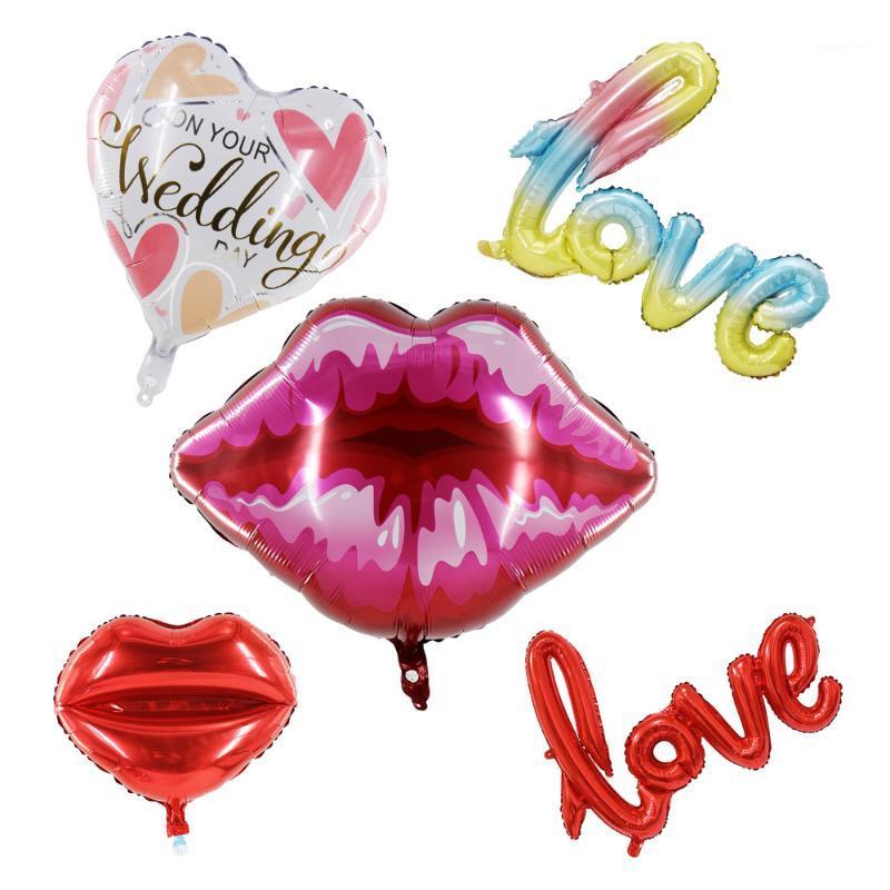 Party Decoration LOVE Foil Balloon Red Gold Colorful Helium Ballon Rose Mouth Heart Design Anniversary Wedding Valentines Supply
Party Decoration LOVE Foil Balloon Red Gold Colorful Helium Ballon Rose Mouth Heart Design Anniversary Wedding Valentines Supply