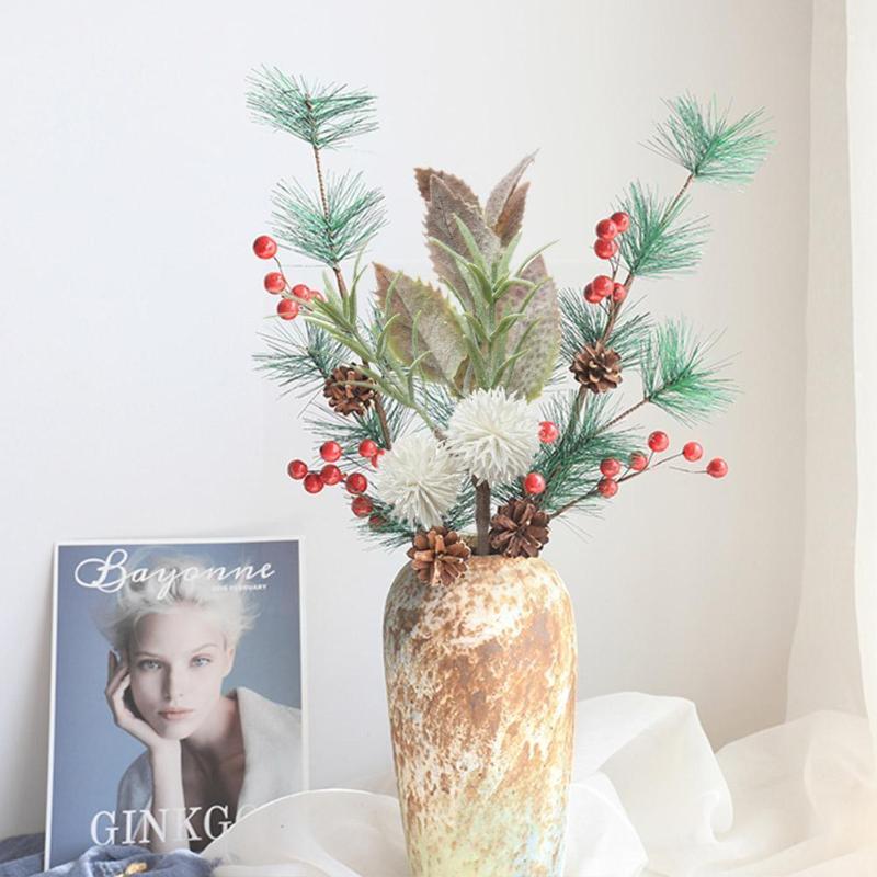 Decorative Flowers & Wreaths 1/2pcs Artificial Plants Pompon Scrapbook Christmas Decorations For Home Garden Wedding Bridal Bouquet Diy Gift
Decorative Flowers & Wreaths 1/2pcs Artificial Plants Pompon Scrapbook Christmas Decorations For Home Garden Wedding Bridal Bouquet Diy Gift