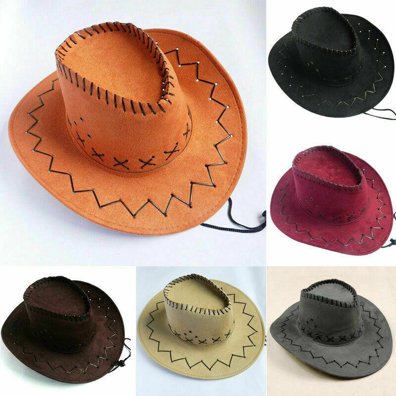 Cloches Fashion Women Men Cowboy Hat Wild Western Fancy Gentleman Lady Head Wear Sombrero Hombre Jazz Caps Hats