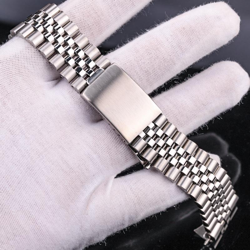 Watch Bands Stainless Steel Band Bracelet Women Men Watchband 18mm 20mm 22mm Curved End Silver Metal Strap Accessories
Watch Bands Stainless Steel Band Bracelet Women Men Watchband 18mm 20mm 22mm Curved End Silver Metal Strap Accessories