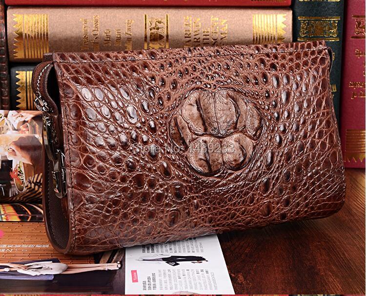 Wallets 2021 Top Men Luxury Quality 100% Genuine/Real Crocodile Skin Leather Wallets+ CLutch Alligator Head Tail Back Belly, Black
Wallets 2021 Top Men Luxury Quality 100% Genuine/Real Crocodile Skin Leather Wallets+ CLutch Alligator Head Tail Back Belly, Black