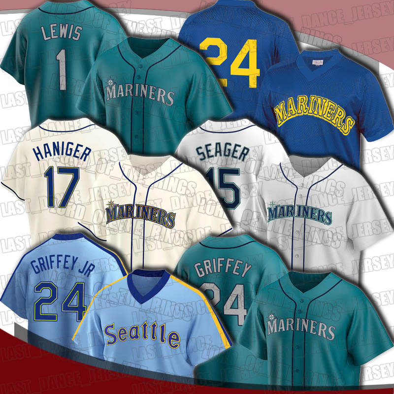 Mariners 24 Ken Griffey Jr Jersey Seattle 1 Kyle Lewis 17 Mitch Haniger Jerseys 15 Kyle Seager 11 Edgar Martinez Jake Fraley Sam Haggerty, Blue;black
Mariners 24 Ken Griffey Jr Jersey Seattle 1 Kyle Lewis 17 Mitch Haniger Jerseys 15 Kyle Seager 11 Edgar Martinez Jake Fraley Sam Haggerty, Blue;black