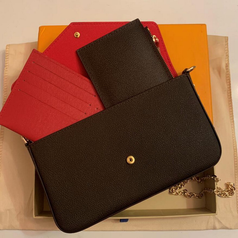 High Quality 3 pcs/set women Shoulder Bags favorite multi pochette accessories Crossbody Purse Messenger Handbags Flower designer lady Leather With Box and Dust bag, Brown flower
High Quality 3 pcs/set women Shoulder Bags favorite multi pochette accessories Crossbody Purse Messenger Handbags Flower designer lady Leather With Box and Dust bag, Brown flower