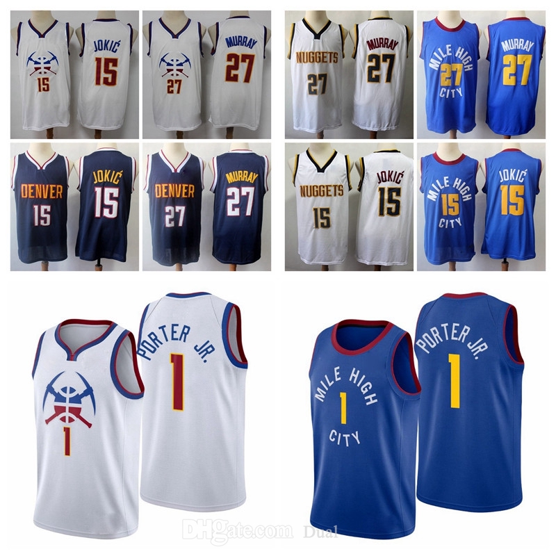Classic Design JerseyDenverNuggets15 NikolaJokic 1 MichaelPorter Jr. 27 JamalMur, Black;red
Classic Design JerseyDenverNuggets15 NikolaJokic 1 MichaelPorter Jr. 27 JamalMur, Black;red