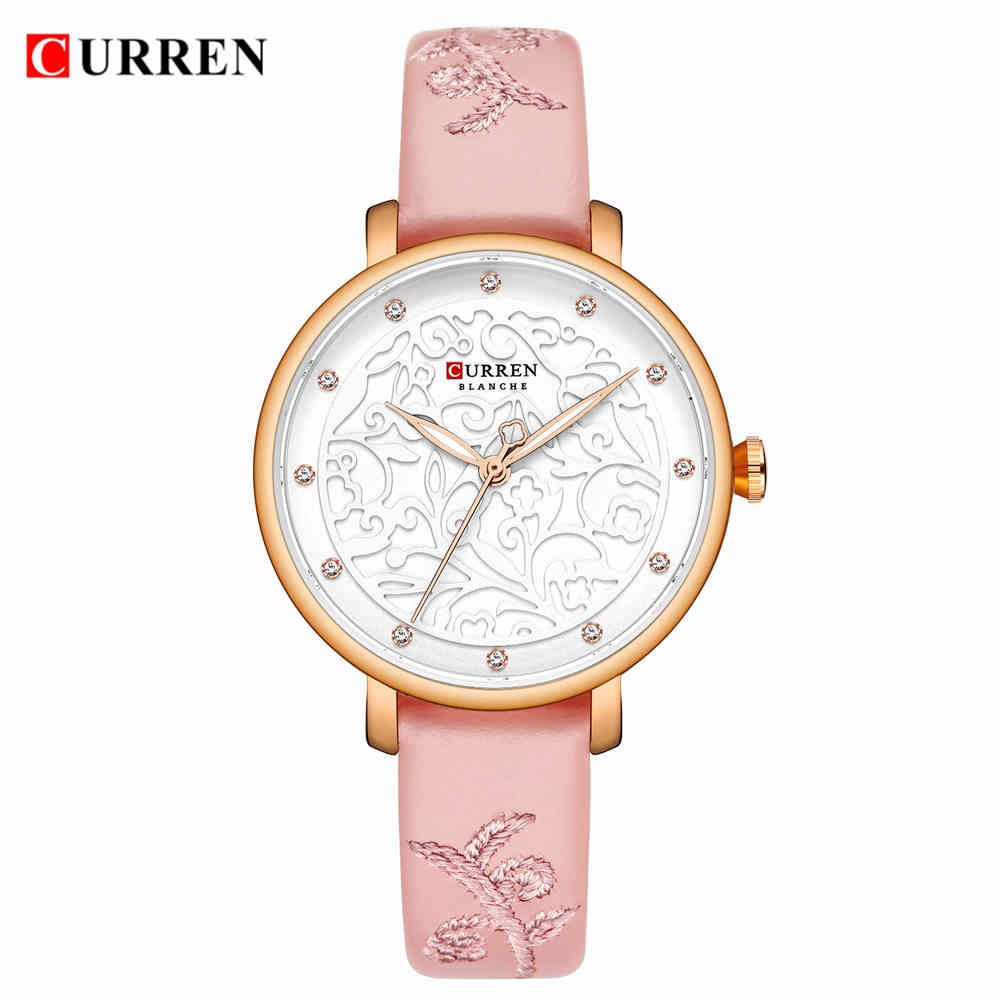 Top CURREN Brand Ladies Watches Quartz Women WristWatch Casual Fashion Leather Strap Female Girl Clock Simple Classy Watch Gift 210517, L brown
Top CURREN Brand Ladies Watches Quartz Women WristWatch Casual Fashion Leather Strap Female Girl Clock Simple Classy Watch Gift 210517, L brown