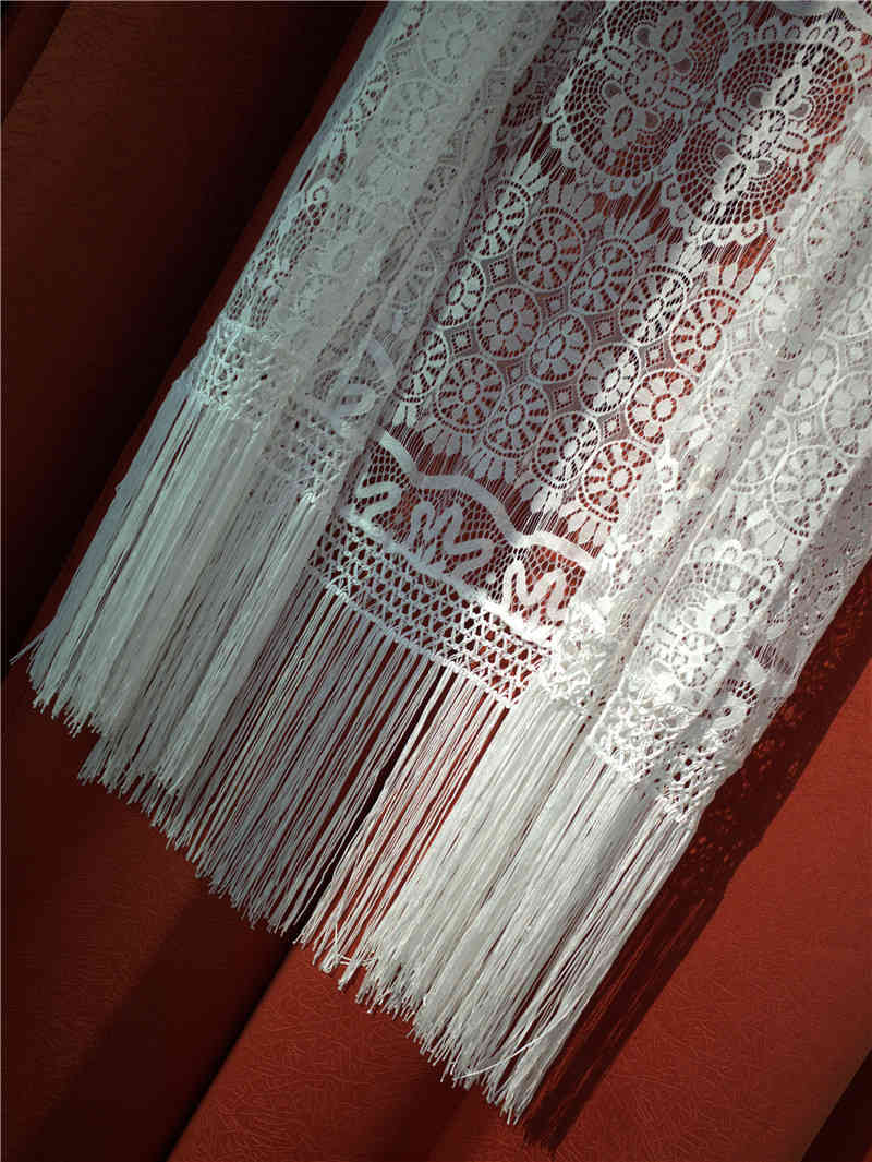 Saida de Praia Cover ups Beach Dresses Lace Robe Plage up Longa Tunic Pareos Bikini #Q405 210420