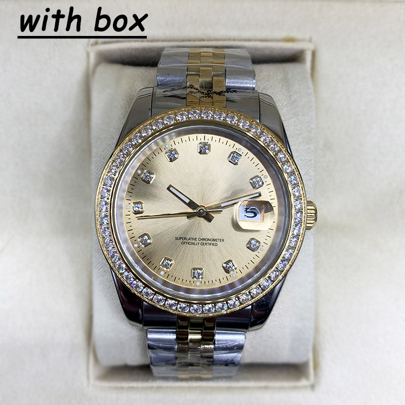 Watchbr-41mm 36mm Automatic Mechanical Customizable Watches Bezel Stainless Steel Women Diamond Lady Watch, Tool
Watchbr-41mm 36mm Automatic Mechanical Customizable Watches Bezel Stainless Steel Women Diamond Lady Watch, Tool