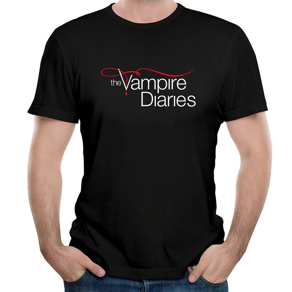 Boys Tee Men's Drama Series Stefan the Vampire Diaries Top t Shirts Short-sleeve Crew Neck Cottonchildren's Clothingchildren's Clothing, Blue
Boys Tee Men's Drama Series Stefan the Vampire Diaries Top t Shirts Short-sleeve Crew Neck Cottonchildren's Clothingchildren's Clothing, Blue