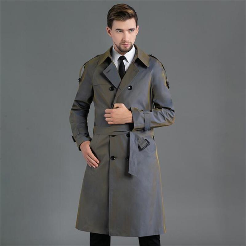 Men' Trench Coats Mens Chaqueta Hombre Khaki Man Long Coat Men Clothes Loose Double Breasted Overcoat Sleeve Big Size - 4XL, Blue
Men' Trench Coats Mens Chaqueta Hombre Khaki Man Long Coat Men Clothes Loose Double Breasted Overcoat Sleeve Big Size - 4XL, Blue