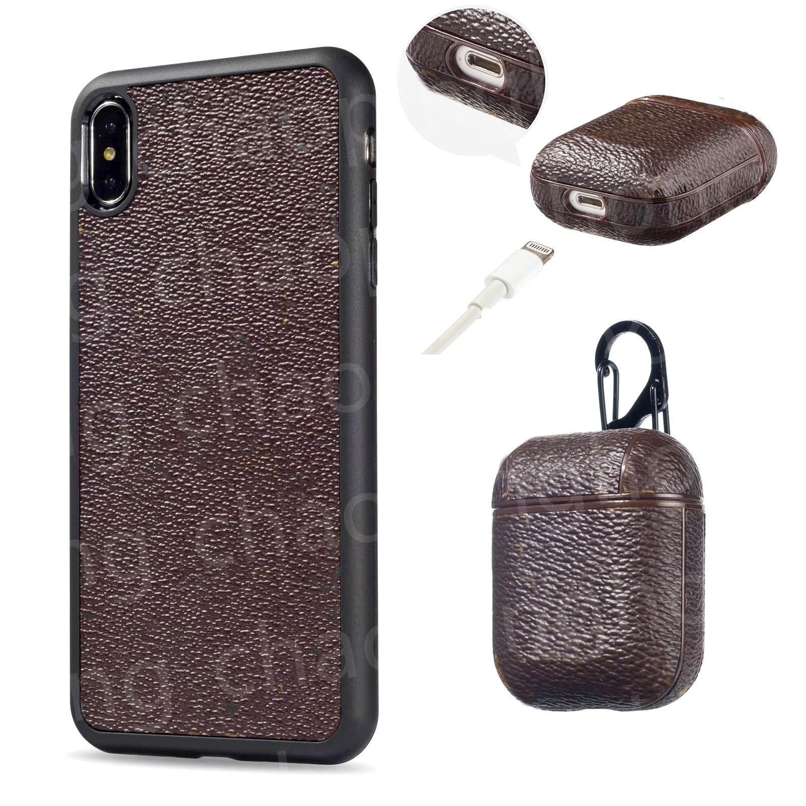 Top Luxury Fashion Classic 2in1 Suit PU Leather Phone cases Earphone Package For iPhone 12Pro 11pro max Xs 12 11 XR Airpods Pro Birthday gifts, 3# +logo
Top Luxury Fashion Classic 2in1 Suit PU Leather Phone cases Earphone Package For iPhone 12Pro 11pro max Xs 12 11 XR Airpods Pro Birthday gifts, 3# +logo
