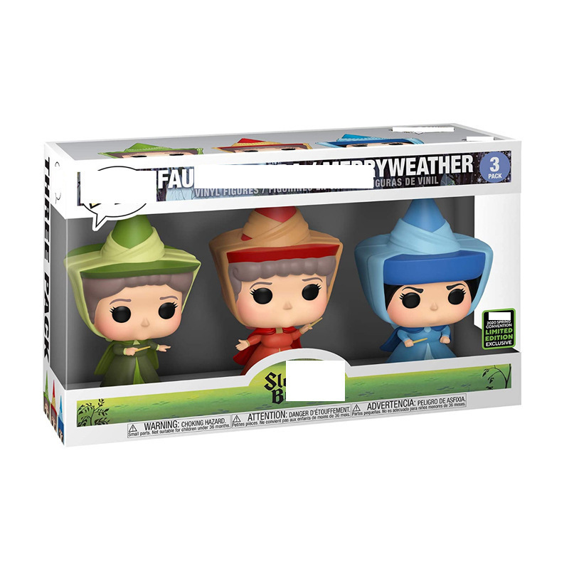 FUNKO POP Figures film and television peripheral hand office model fairy tale three sets, Customize
FUNKO POP Figures film and television peripheral hand office model fairy tale three sets, Customize