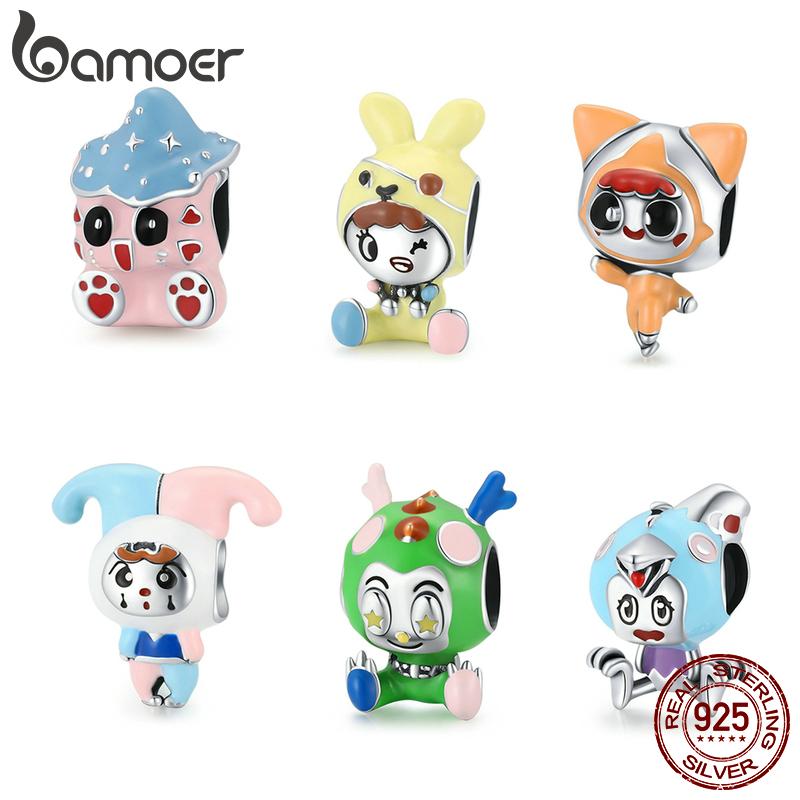 Other Bamoer 925 Sterling Silver Enamel Cartoon Doll Charm Clown Cat Bead For Original Bracelet Bangle Women Fine Jewelry
Other Bamoer 925 Sterling Silver Enamel Cartoon Doll Charm Clown Cat Bead For Original Bracelet Bangle Women Fine Jewelry