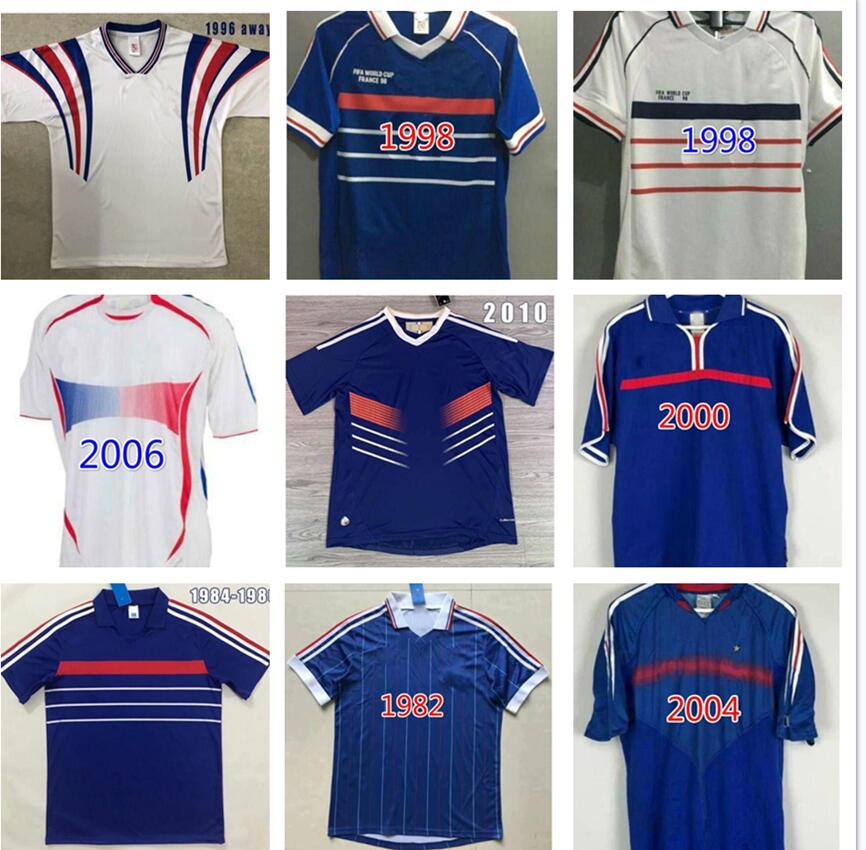 1982 1996 1998 2000 2002 2004 2010 ZIDANE retro soccer jerseys henry uniforms maillot de foot maillots football shirt, Brown
1982 1996 1998 2000 2002 2004 2010 ZIDANE retro soccer jerseys henry uniforms maillot de foot maillots football shirt, Brown