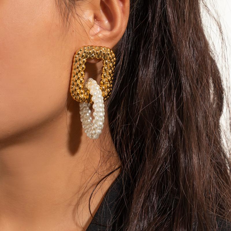 Dangle & Chandelier IngeSight.Z Mix Color Geometric Square Plastic Drop Earring Vintage Exaggerated Chunky Thick Earrings For Women Jewelry, Silver
Dangle & Chandelier IngeSight.Z Mix Color Geometric Square Plastic Drop Earring Vintage Exaggerated Chunky Thick Earrings For Women Jewelry, Silver