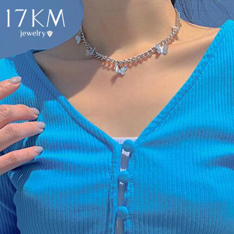 Chokers Fashion Silver Color Butterfly Tassel Choker Necklace For Women Girls Korean Thick Chain Necklaces 2021 Jewelry
Chokers Fashion Silver Color Butterfly Tassel Choker Necklace For Women Girls Korean Thick Chain Necklaces 2021 Jewelry