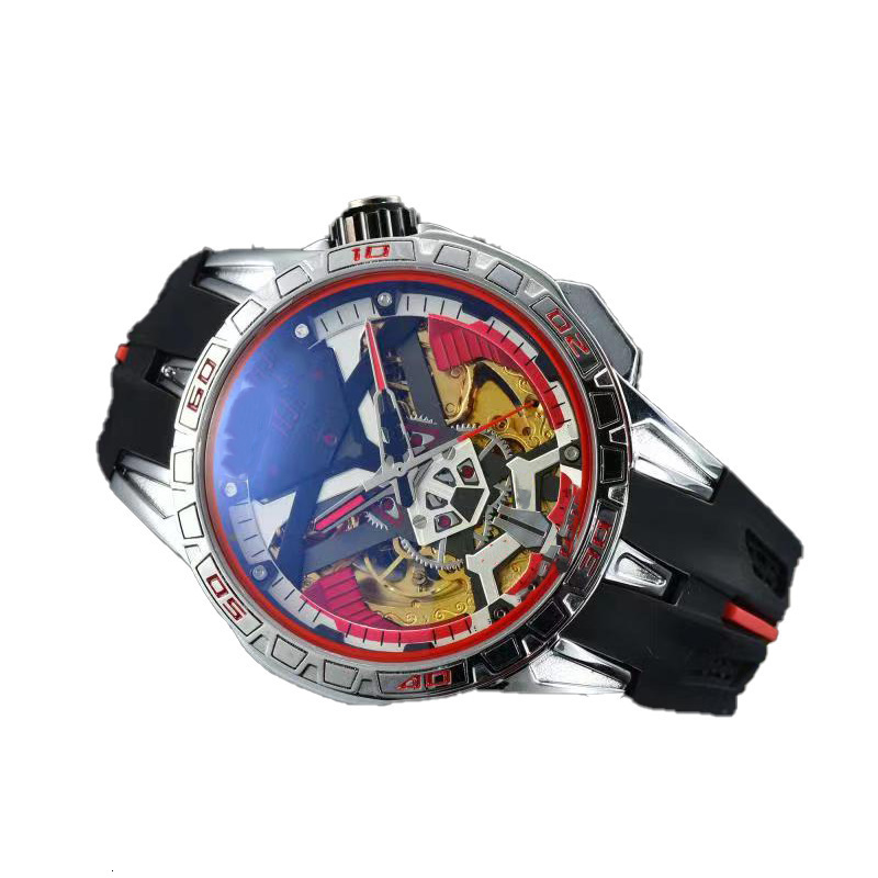 Wristwatches Hengbolong creative mechanical wristwatch fully automatic large round dial hollow out men's 1076-1, Slivery;brown
Wristwatches Hengbolong creative mechanical wristwatch fully automatic large round dial hollow out men's 1076-1, Slivery;brown