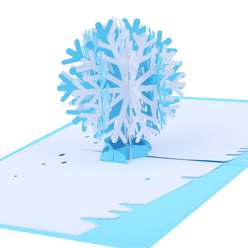 Creative 3D Three-Dimensional Christmas Greeting Card Christmas Snowflake 3D Three-Dimensional Card Laser Engraving Cardboard Carving
Creative 3D Three-Dimensional Christmas Greeting Card Christmas Snowflake 3D Three-Dimensional Card Laser Engraving Cardboard Carving