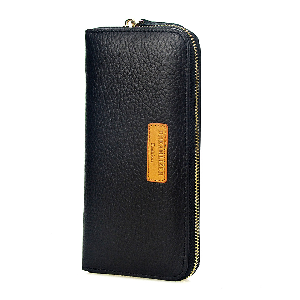 Men's Genuine Leather Purse Business Clutch Handy Bags Carteras Mujer Wallets Long, Black
Men's Genuine Leather Purse Business Clutch Handy Bags Carteras Mujer Wallets Long, Black