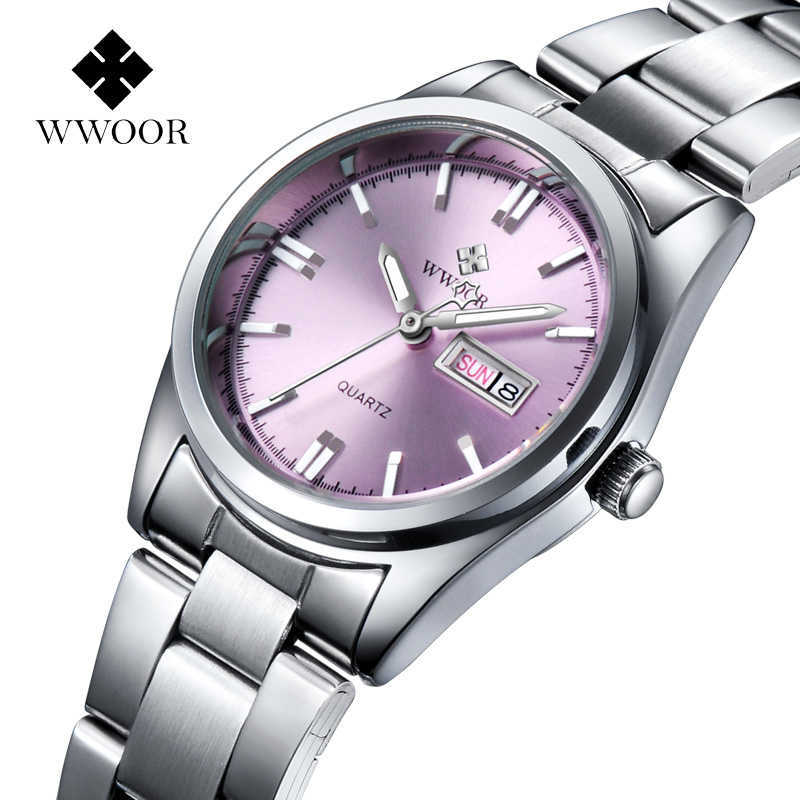 Fashion Pink Watch For Women WWOOR Luxury Brand Bracelet xfcs Ladies Elegant Quartz Calendar Clock Montre Femme 210616
Fashion Pink Watch For Women WWOOR Luxury Brand Bracelet xfcs Ladies Elegant Quartz Calendar Clock Montre Femme 210616