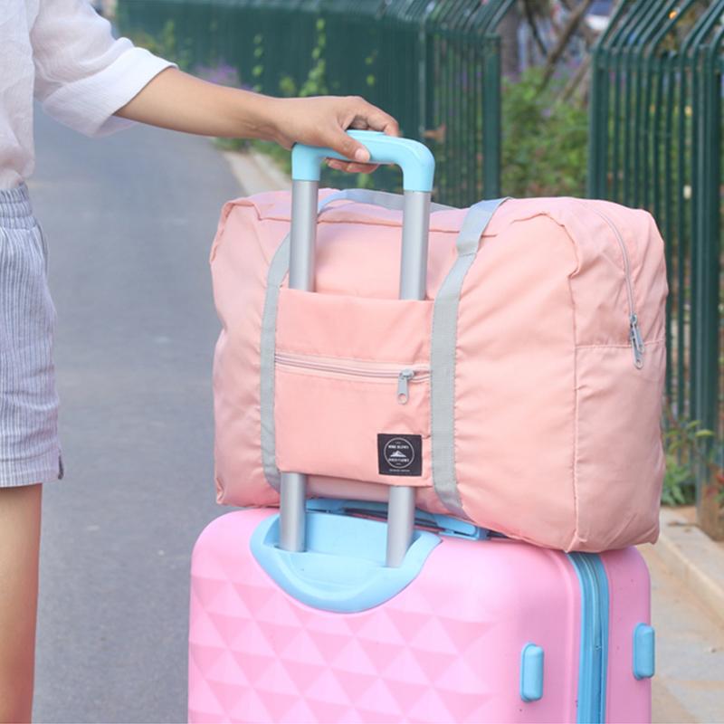 Folding Travel Bag Large Capacity Unsiex Weekend Waterproof Bags Tote Handbags Carry On Drop Duffel, Pink
Folding Travel Bag Large Capacity Unsiex Weekend Waterproof Bags Tote Handbags Carry On Drop Duffel, Pink
