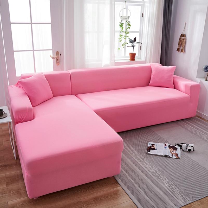 Chair Covers Pink Solid Color L Shape Protection Chaise Longue Elastic Corner Sectional Sofa Cover For Living Room Single 2 3 4 Place
Chair Covers Pink Solid Color L Shape Protection Chaise Longue Elastic Corner Sectional Sofa Cover For Living Room Single 2 3 4 Place