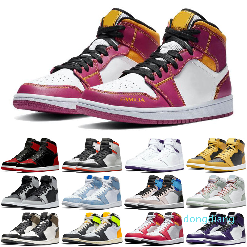 fashion 1 1s mens womens basketball shoes Electro Orange Court Purple Pollen Shadow Seafoam Hyper Royal Bred Patent UNC men trainers sports
fashion 1 1s mens womens basketball shoes Electro Orange Court Purple Pollen Shadow Seafoam Hyper Royal Bred Patent UNC men trainers sports