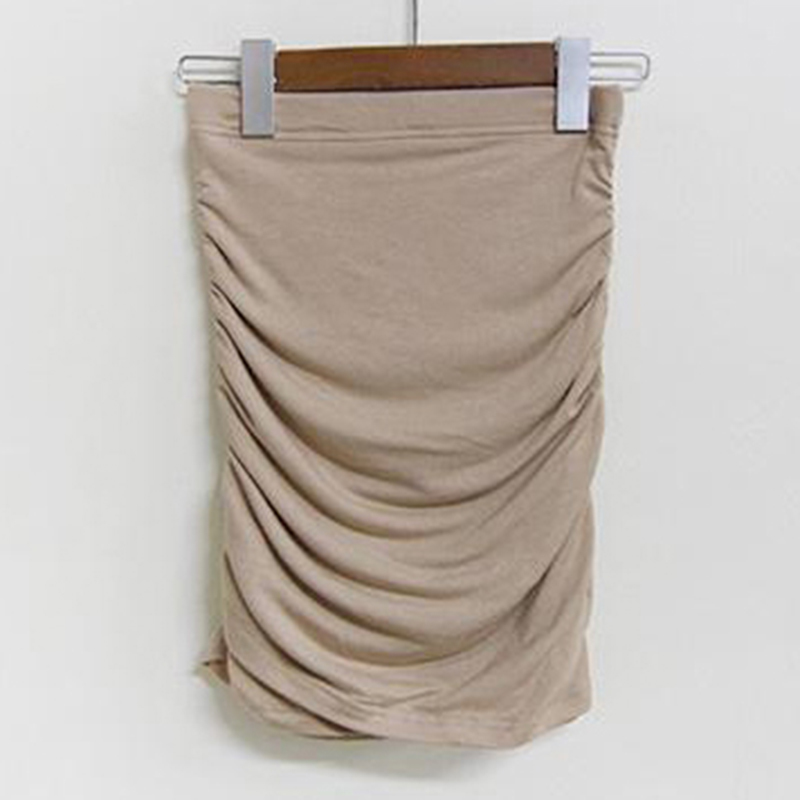 Pleated Stretch Sexy Black Female Skirt Korean Light Gray Short High Waist Bag Hip Mini Women Faldas Cortas 12181 210508