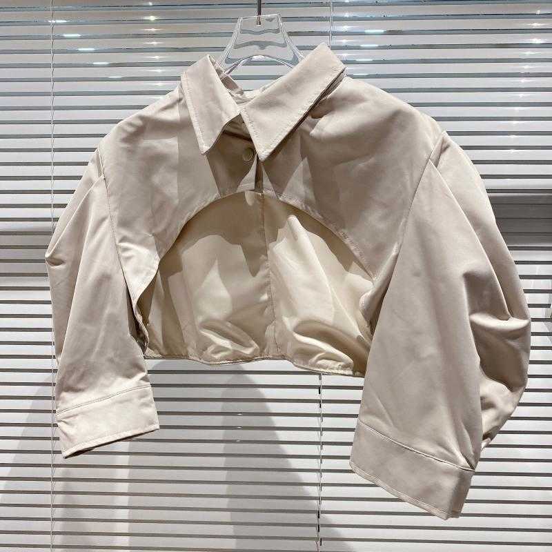 DEAT Women Patchwork Sling Dress Lapel Neck Short Sleeve Arrivals Lady Sexy Temperamnet Fashion Spring Summer 11D1934 210709