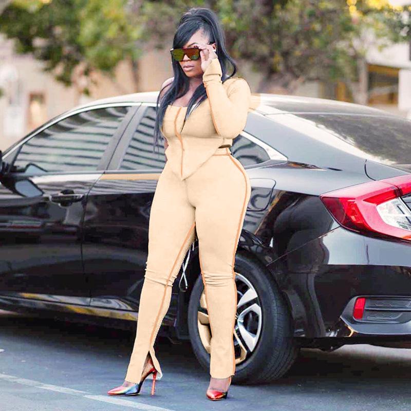 Two Piece Outfits For Women Tracksuit 2 Sets Womens Jogging Sweat Suits Matching African Winter Clothes S0A3587A Women's Tracksuits