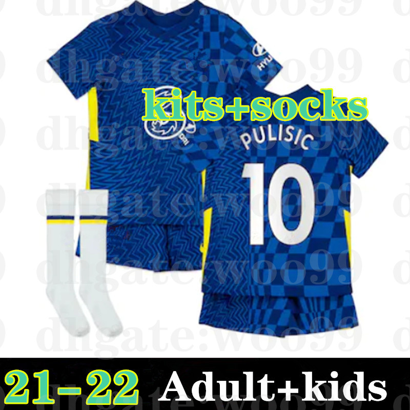 21 22 WERNER HAVERTZ CHILWELL ZIYECH Soccer Jerseys 2021 2022 PULISIC home blue Football Shirt KANTE MOUNT Men Kids set Kits tops with socks, Image
21 22 WERNER HAVERTZ CHILWELL ZIYECH Soccer Jerseys 2021 2022 PULISIC home blue Football Shirt KANTE MOUNT Men Kids set Kits tops with socks, Image
