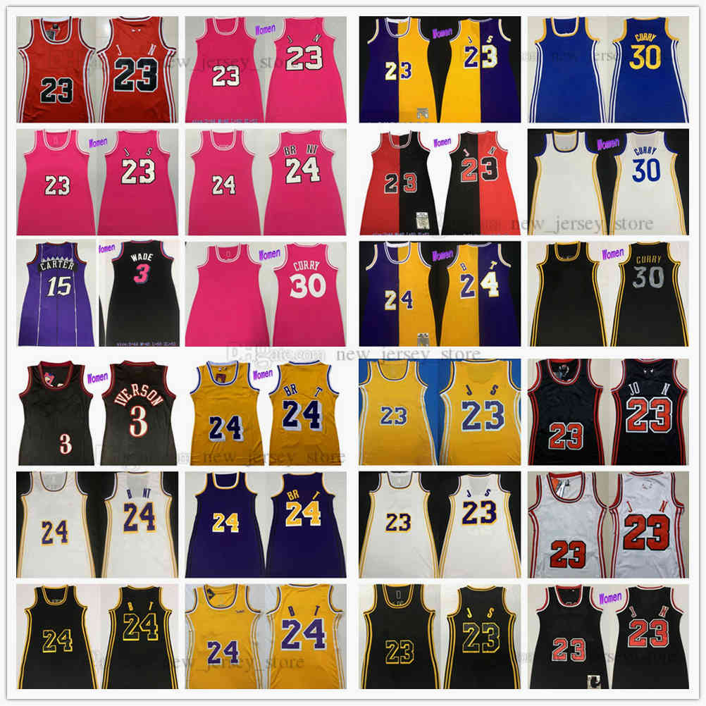 Mitchell and Ness Retro Women Dress Basketball Jerseys Stitched 2021 Purple Pink Black White Yellow Red Size S-XL, Women dress. as picture
Mitchell and Ness Retro Women Dress Basketball Jerseys Stitched 2021 Purple Pink Black White Yellow Red Size S-XL, Women dress. as picture