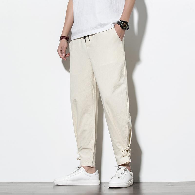 Men's Pants Casual Men Harem Jogger Fitness Trousers Male Chinese Traditional Harajuku Cotton Baggy Jogging, Black
Men's Pants Casual Men Harem Jogger Fitness Trousers Male Chinese Traditional Harajuku Cotton Baggy Jogging, Black