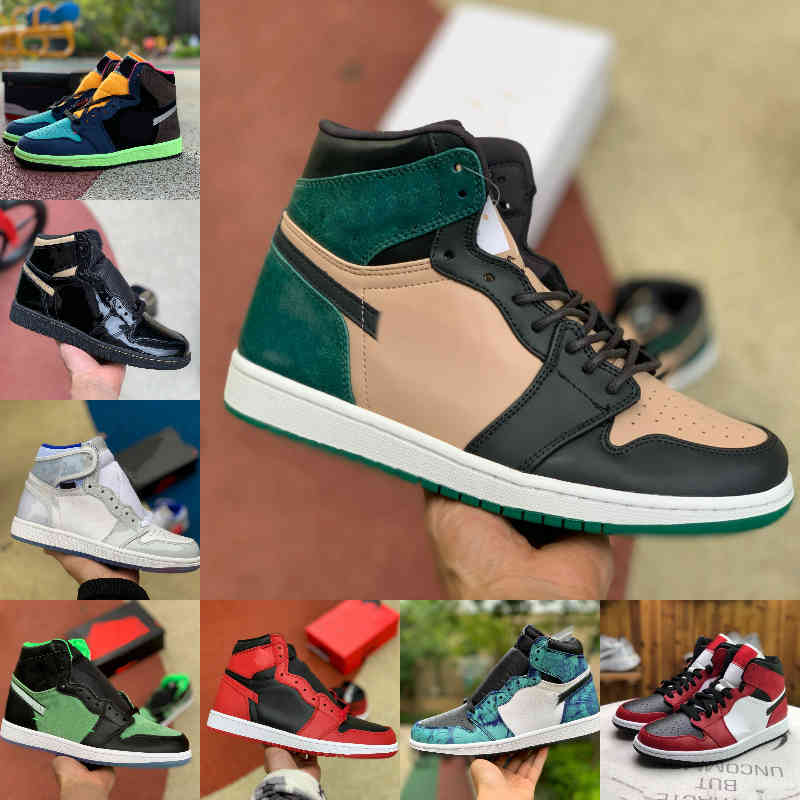 2021 New 1 1s Basketball Shoes Men Women Tie Dye Union OG Bio Hack LIGHTBULB Blue UNC Patent Red White BLACK ROYAL TWIST Green Toe MOCHA Designer
2021 New 1 1s Basketball Shoes Men Women Tie Dye Union OG Bio Hack LIGHTBULB Blue UNC Patent Red White BLACK ROYAL TWIST Green Toe MOCHA Designer