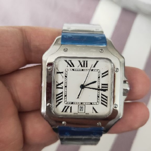 Factory Maker 2021 high quality men's and women& 22 40 mm watch white dial stainless steel automatic mechanical Free Transportation, 24mm
Factory Maker 2021 high quality men's and women& 22 40 mm watch white dial stainless steel automatic mechanical Free Transportation, 24mm