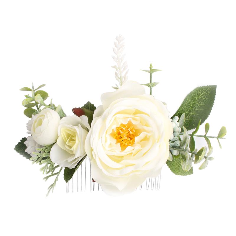 Hair Clips & Barrettes 2021 Fashion Women Headwear Artificial Floral Bridal Comb Hairpin Wedding Crown Handmade Accessories #30, Golden;silver
Hair Clips & Barrettes 2021 Fashion Women Headwear Artificial Floral Bridal Comb Hairpin Wedding Crown Handmade Accessories #30, Golden;silver