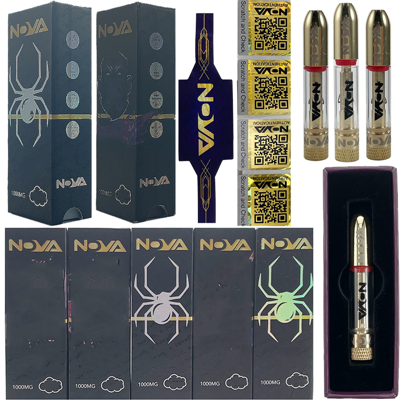 Nova Vapes 0.8ml 1.0ml Gold Atomizers Vape Cartridge Packaging Ceramic Coil Hologram Childproof Box Empty Carts Thick Oil Glass Tank 510 Thread
Nova Vapes 0.8ml 1.0ml Gold Atomizers Vape Cartridge Packaging Ceramic Coil Hologram Childproof Box Empty Carts Thick Oil Glass Tank 510 Thread