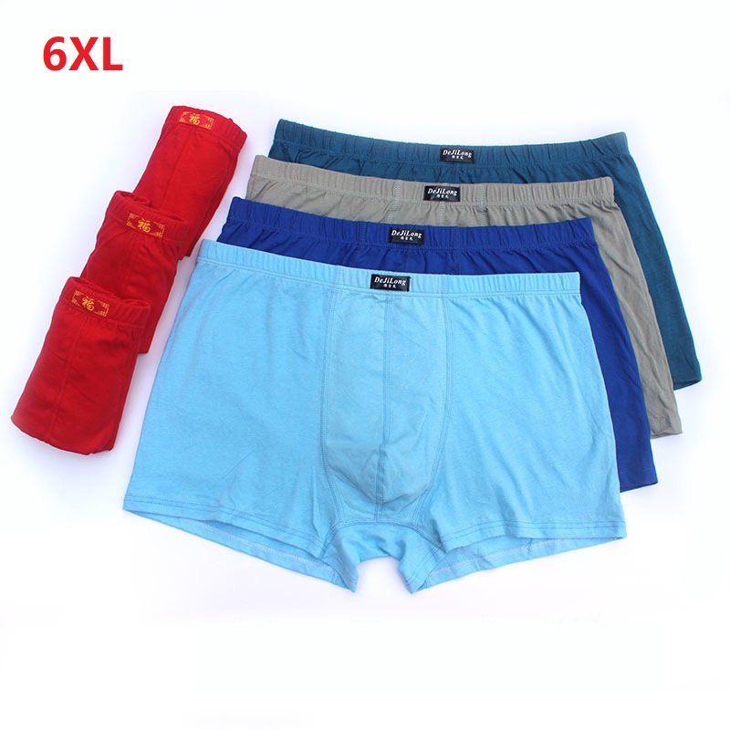 6pcs/Lot 6XL Underwear Boxer 100% Cotton Underpants MenS Boxers Underwear Men Loose Four Shorts Boxers Shorts Breathable Solid, 6pcs 3 red 3 random
6pcs/Lot 6XL Underwear Boxer 100% Cotton Underpants MenS Boxers Underwear Men Loose Four Shorts Boxers Shorts Breathable Solid, 6pcs 3 red 3 random