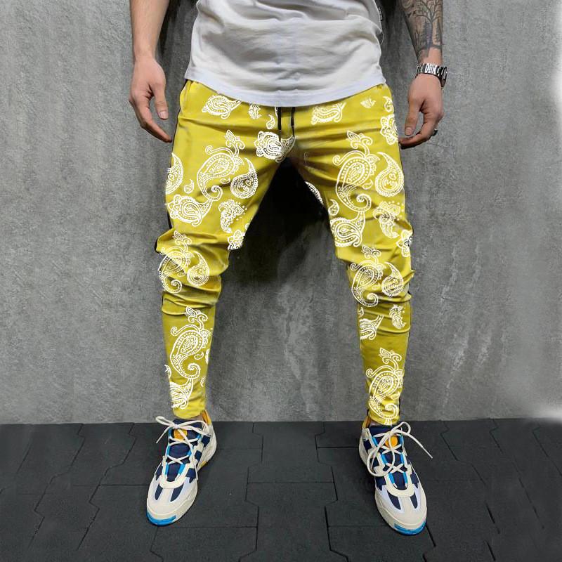 Printing Men Jogging Pants GYM Training Pant Sportswear Joggers Sports Running Swearing Sweatpants Men's