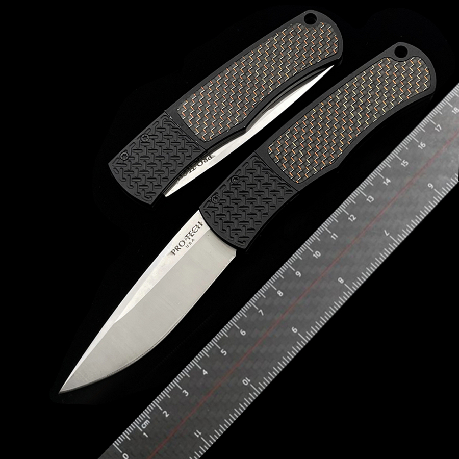 ProTech Magic BR-1 AUTO Folding Knife Outdoor Camping Hunting Pocket Tactical Self Defense EDC Tool 535 940 9400 3551 4170 MP5 3407 Knife
ProTech Magic BR-1 AUTO Folding Knife Outdoor Camping Hunting Pocket Tactical Self Defense EDC Tool 535 940 9400 3551 4170 MP5 3407 Knife