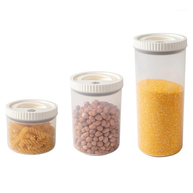 Kitchen Storage Bottle Plastic Sealed Can Multigrain Container Moisture-proof Transparent Box High Capacity
Kitchen Storage Bottle Plastic Sealed Can Multigrain Container Moisture-proof Transparent Box High Capacity
