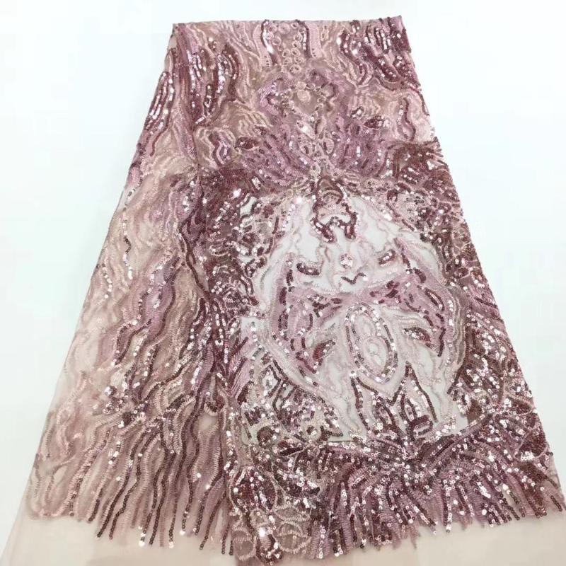 Ribbon African Sequin Lace Fabric 2021 High Quality French Tulle Embroidery With Sequins For Women Dress
Ribbon African Sequin Lace Fabric 2021 High Quality French Tulle Embroidery With Sequins For Women Dress