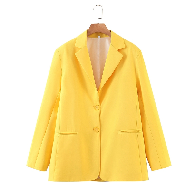 Women Casual Office Blazer Suit Single Breasted Loose Coat Autumn Female Solid Color Plus Size Outwear Jacket XZ2572 210525, Pink
Women Casual Office Blazer Suit Single Breasted Loose Coat Autumn Female Solid Color Plus Size Outwear Jacket XZ2572 210525, Pink