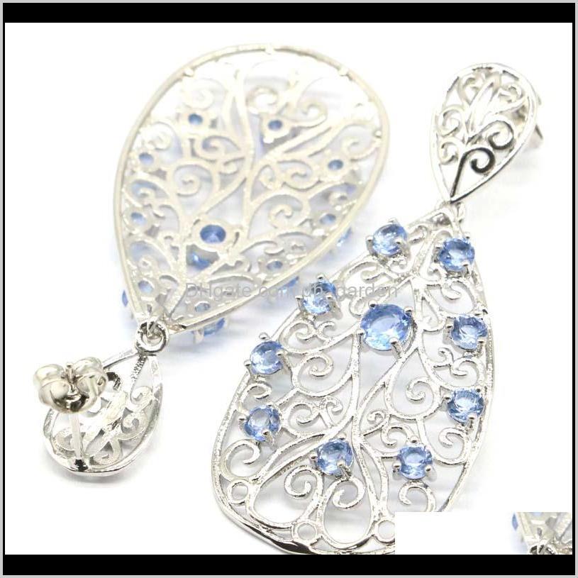 Charm 48X21Mm Princess Cut Hollow Earrings For Women Created Violet Tanzanite Fire Rainbow Mystic Topaz Sier Jewelry Drop Delivery 2021 Adnx
Charm 48X21Mm Princess Cut Hollow Earrings For Women Created Violet Tanzanite Fire Rainbow Mystic Topaz Sier Jewelry Drop Delivery 2021 Adnx
