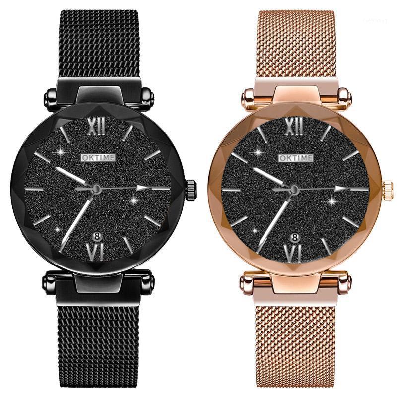 Wristwatches Ly Women Quartz Watch Starry Round Dial Wrist With Magnetic Strap For Business Travel VK-ING, Purple
Wristwatches Ly Women Quartz Watch Starry Round Dial Wrist With Magnetic Strap For Business Travel VK-ING, Purple